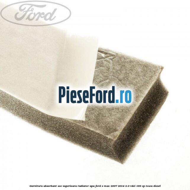 Garnitura absorbant soc superioara radiator apa Ford S-Max 2007-2014 2.0 TDCi 163 cp Garnitura absorbant soc superioara radiator apa Ford S-Max 2007-2014 2.0 TDCi 163 cp TXWA diesel