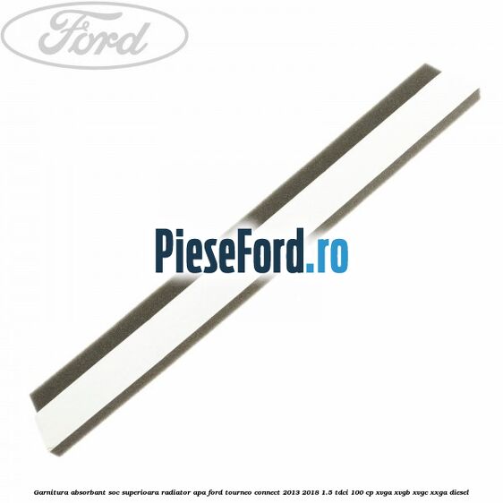 Garnitura absorbant soc superioara radiator apa Ford Tourneo Connect 2013-2018 1.5 TDCi 100 cp XVGA, XVGB, XVGC, XXGA diesel