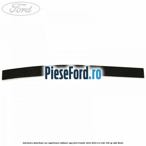 Garnitura absorbant soc superioara radiator apa Ford Transit 2014-2018 2.2 TDCi 155 cp CVF5 diesel