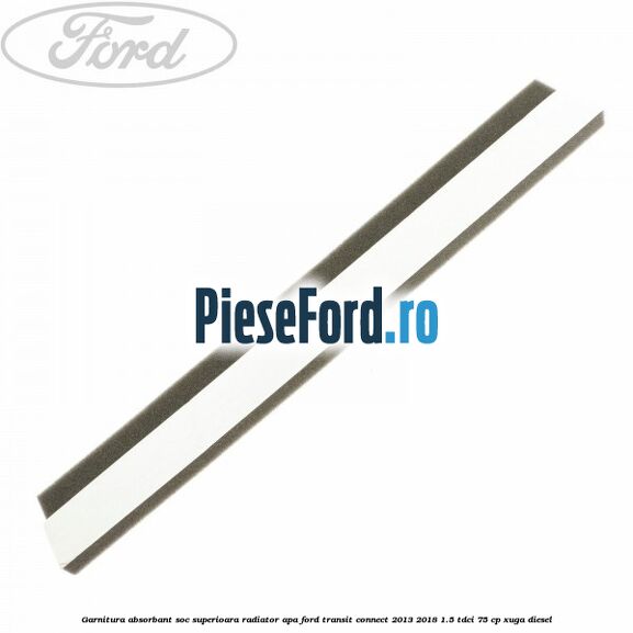 Garnitura absorbant soc superioara radiator apa Ford Transit Connect 2013-2018 1.5 TDCi 75 cp XUGA diesel