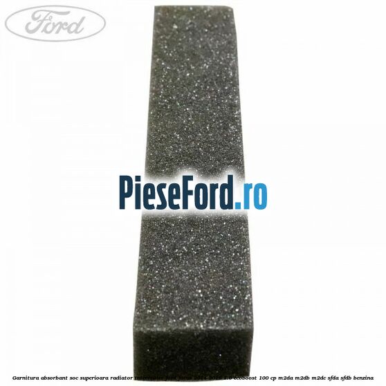 Garnitura absorbant soc superioara radiator intercooler Ford Focus 2014-2018 1.0 EcoBoost 100 cp M2DA, M2DB, M2DC, SFDA, SFDB benzina