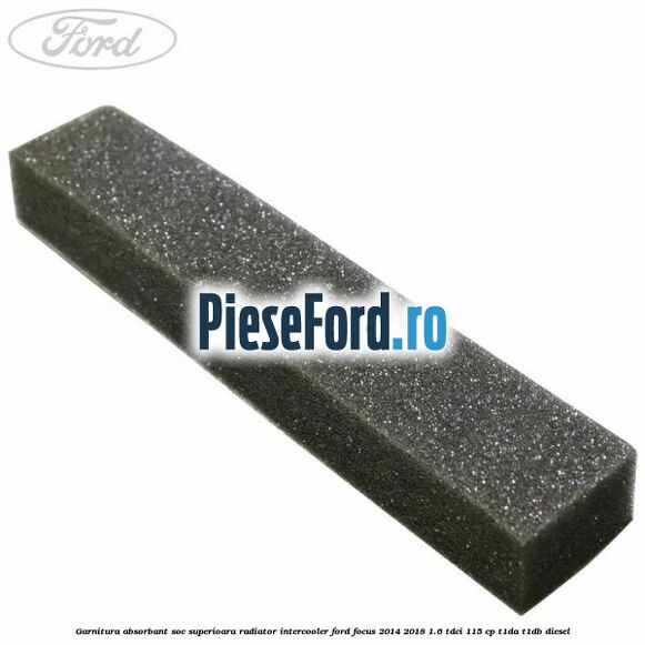 Garnitura absorbant soc superioara radiator intercooler Ford Focus 2014-2018 1.6 TDCi 115 cp T1DA, T1DB diesel