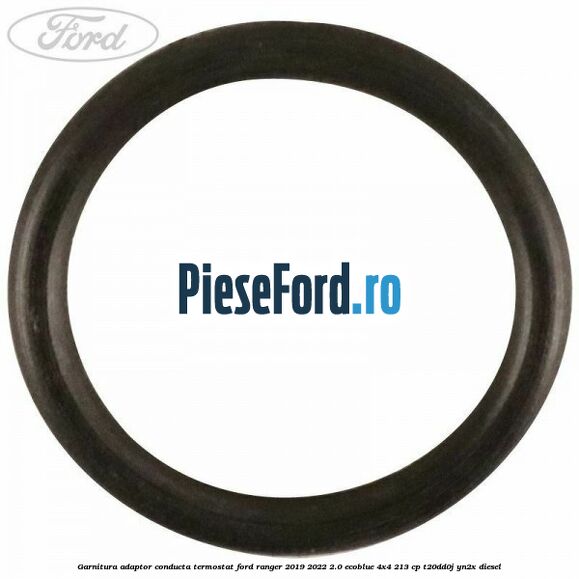 Garnitura adaptor conducta termostat Ford Ranger 2019-2022 2.0 EcoBlue 4x4 213 cp T20DD0J, YN2X diesel