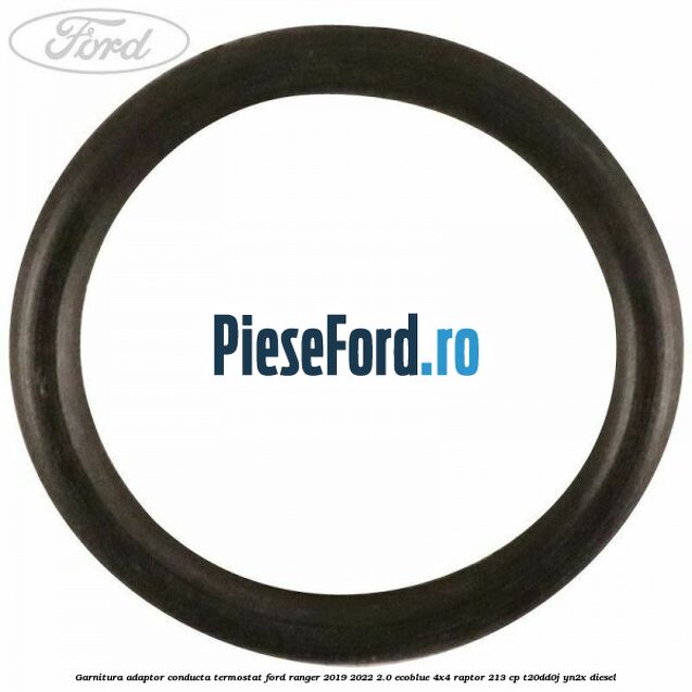 Garnitura adaptor conducta termostat Ford Ranger 2019-2022 2.0 EcoBlue 4x4 Raptor 213 cp T20DD0J, YN2X diesel