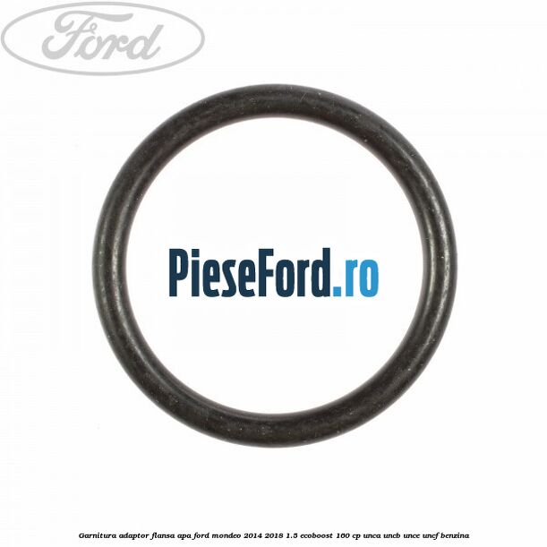 Garnitura, adaptor flansa apa Ford Mondeo 2014-2018 1.5 EcoBoost 160 cp UNCA, UNCB, UNCE, UNCF benzina