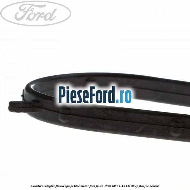 Garnitura, adaptor flansa apa pe bloc motor Ford Fiesta 1996-2001 1.4 i 16V 90 cp FHA, FHE benzina