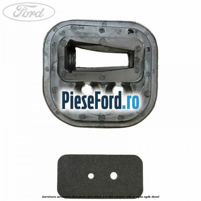 Garnitura aeroterma Ford Focus 2014-2018 1.6 TDCi ECOnetic 105 cp NGDA, NGDB diesel