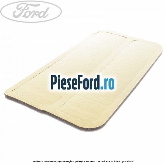 Garnitura aeroterma superioara Ford Galaxy 2007-2014 2.0 TDCi 115 cp