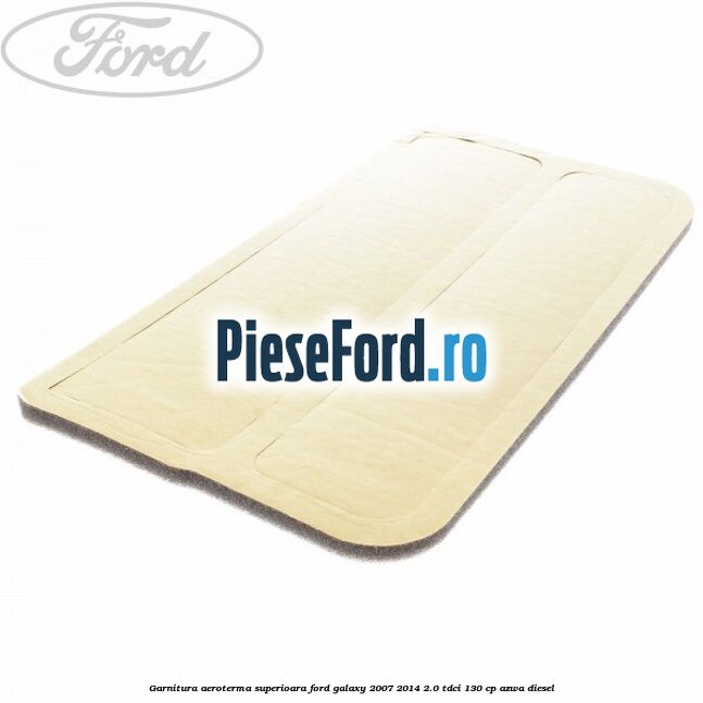 Garnitura aeroterma superioara Ford Galaxy 2007-2014 2.0 TDCi 130 cp AZWA diesel
