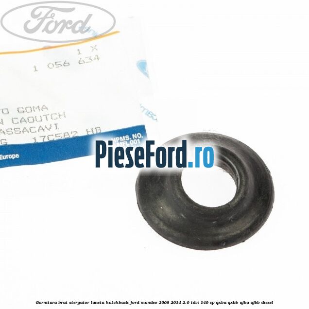 Garnitura brat stergator luneta hatchback Ford Mondeo 2008-2014 2.0 TDCi 140 cp QXBA, QXBB, UFBA, UFBB diesel