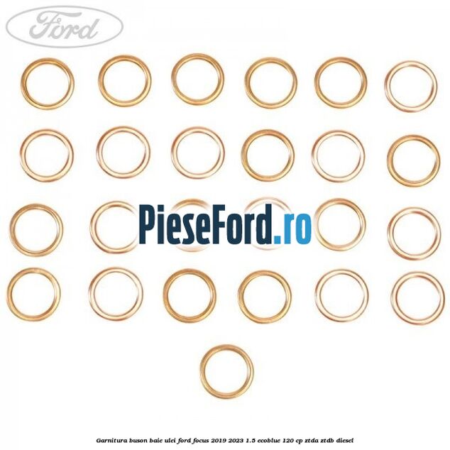 Garnitura buson baie ulei Ford Focus 2019-2023 1.5 EcoBlue 120 cp ZTDA, ZTDB diesel