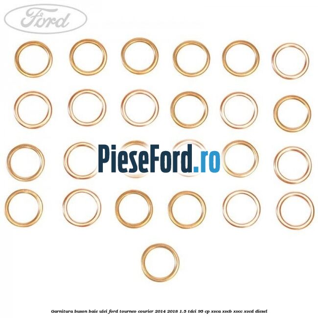 Garnitura buson baie ulei Ford Tourneo Courier 2014-2018 1.5 TDCi 95 cp XVCA, XVCB, XVCC, XVCD diesel
