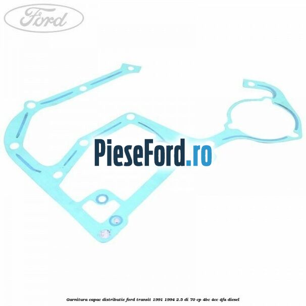 Garnitura capac distributie Ford Transit 1991-1994 2.5 DI 70 cp Garnitura capac distributie Ford Transit 1991-1994 2.5 DI 70 cp 4BC, 4CC, 4FA diesel