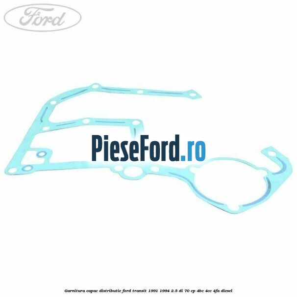 Garnitura capac distributie Ford Transit 1991-1994 2.5 DI 70 cp Garnitura capac distributie Ford Transit 1991-1994 2.5 DI 70 cp 4BC, 4CC, 4FA diesel