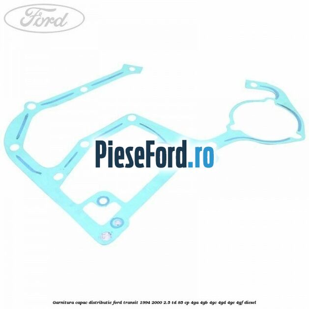 Garnitura capac distributie Ford Transit 1994-2000 2.5 TD 85 cp 4GA, 4GB, 4GC, 4GD, 4GE, 4GF diesel