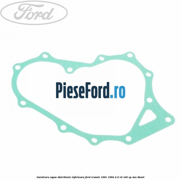 Garnitura capac distributie inferioara Ford Transit 1991-1994 2.5 TD 100 cp 4EA diesel