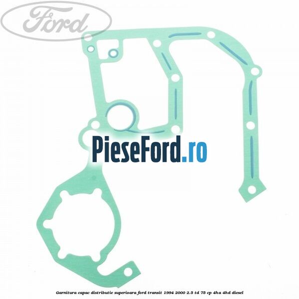 Garnitura capac distributie superioara Ford Transit 1994-2000 2.5 TD 75 cp 4HA, 4HD diesel