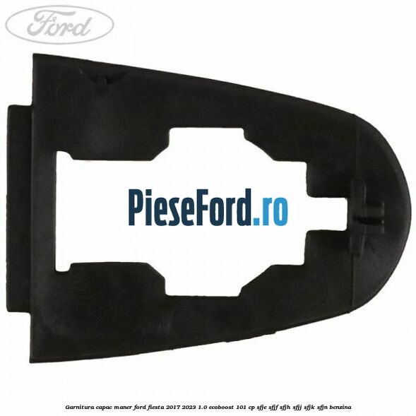 Garnitura capac maner Ford Fiesta 2017-2023 1.0 EcoBoost 101 cp SFJE, SFJF, SFJH, SFJJ, SFJK, SFJN benzina