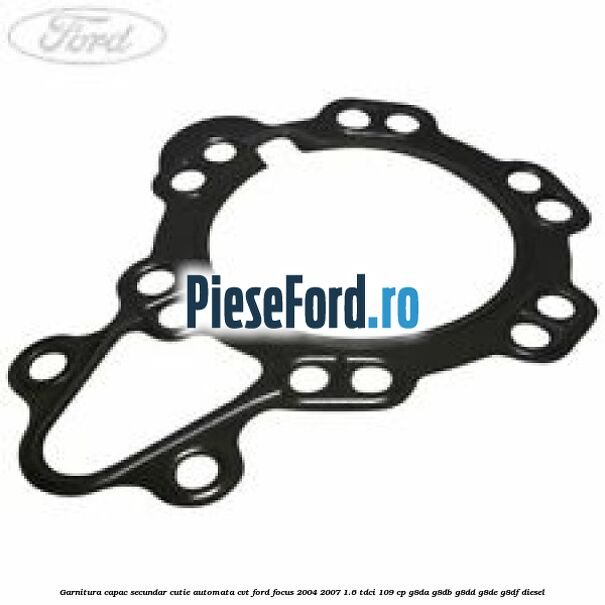 Garnitura capac secundar cutie automata CVT Ford Focus 2004-2007 1.6 TDCi 109 cp G8DA, G8DB, G8DD, G8DE, G8DF diesel