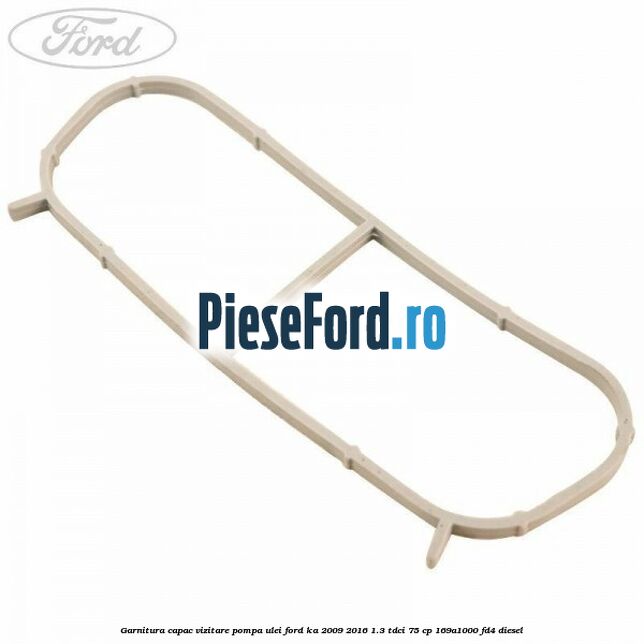 Garnitura capac vizitare pompa ulei Ford Ka 2009-2016 1.3 TDCi 75 cp 169A1000, FD4 diesel