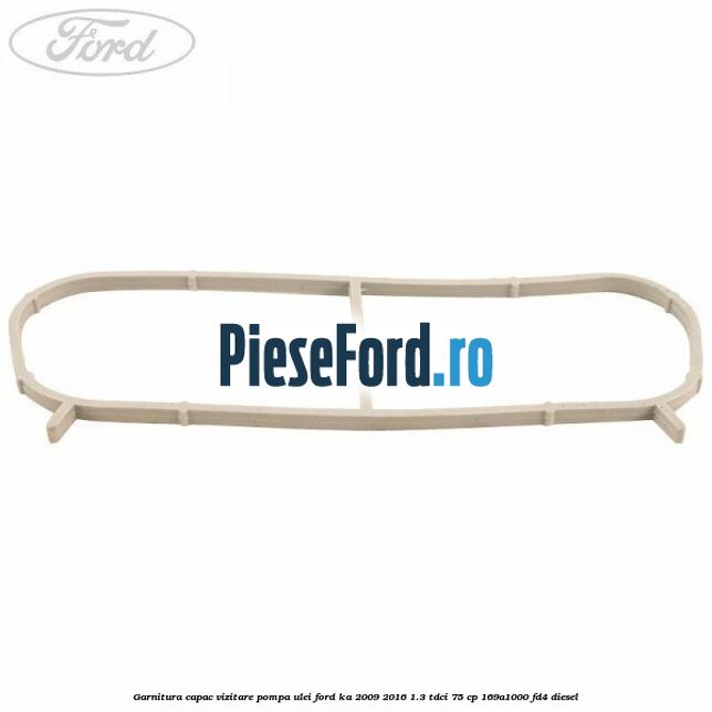 Garnitura capac vizitare pompa ulei Ford Ka 2009-2016 1.3 TDCi 75 cp 169A1000, FD4 diesel