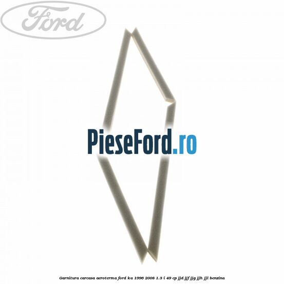 Garnitura, carcasa aeroterma Ford Ka 1996-2008 1.3 i 49 cp JJD, JJF, JJG, JJH, JJL benzina