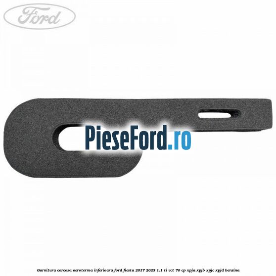Garnitura carcasa aeroterma inferioara Ford Fiesta 2017-2023 1.1 Ti-VCT 70 cp XPJA, XPJB, XPJC, XPJD benzina