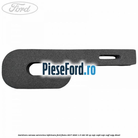 Garnitura carcasa aeroterma inferioara Ford Fiesta 2017-2023 1.5 TDCi 85 cp XUJC, XUJD, XUJE, XUJF, XUJG diesel