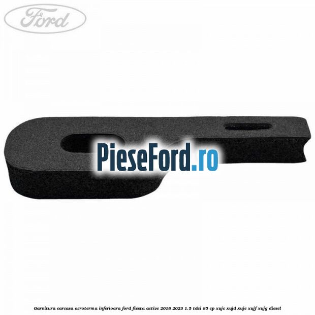Garnitura carcasa aeroterma inferioara Ford Fiesta Active 2018-2023 1.5 TDCi 85 cp XUJC, XUJD, XUJE, XUJF, XUJG diesel