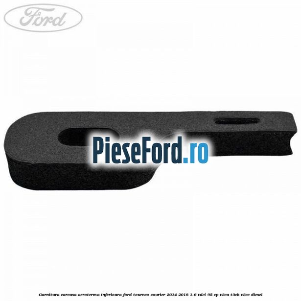 Garnitura carcasa aeroterma inferioara Ford Tourneo Courier 2014-2018 1.6 TDCi 95 cp T3CA, T3CB, T3CC diesel