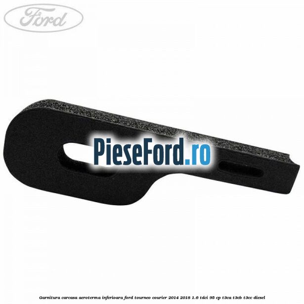 Garnitura carcasa aeroterma inferioara Ford Tourneo Courier 2014-2018 1.6 TDCi 95 cp T3CA, T3CB, T3CC diesel