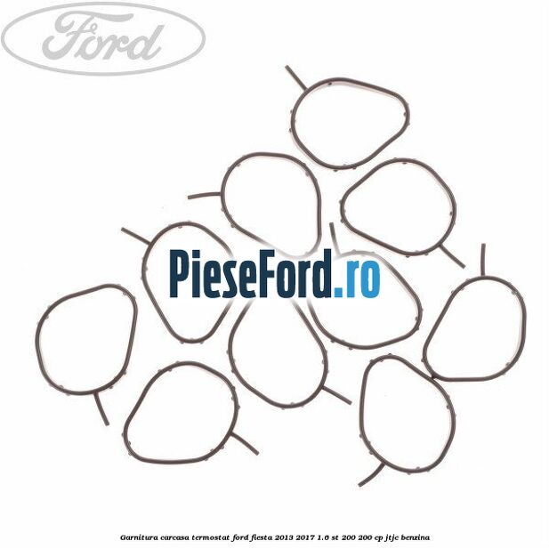 Garnitura, carcasa termostat Ford Fiesta 2013-2017 1.6 ST 200 200 cp JTJC benzina