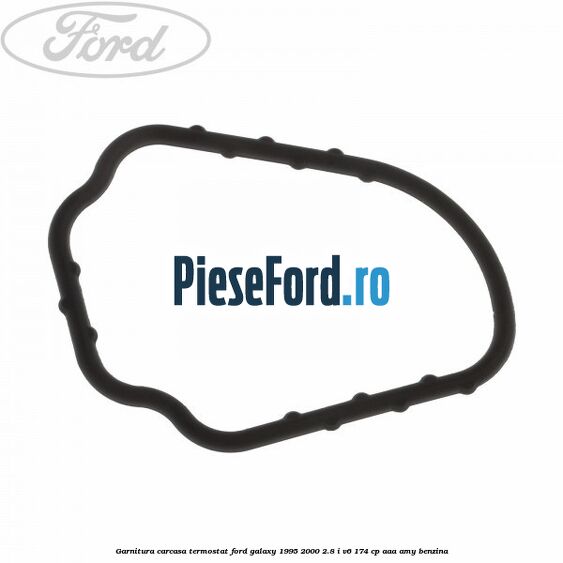 Garnitura, carcasa termostat Ford Galaxy 1995-2000 2.8 i V6 174 cp AAA, AMY benzina