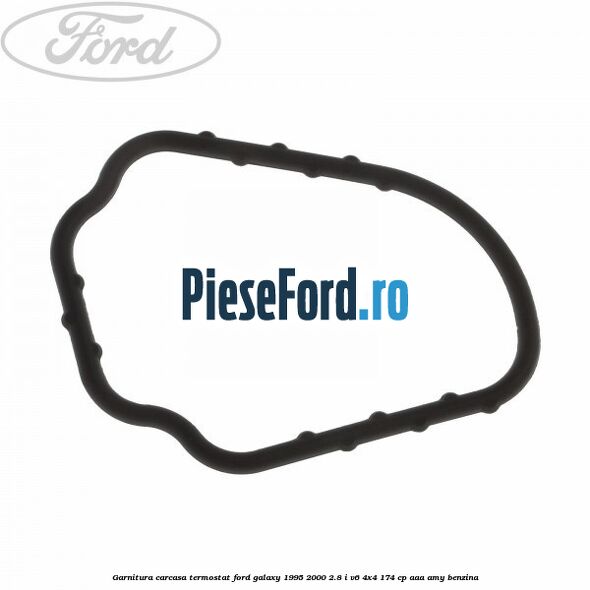 Garnitura, carcasa termostat Ford Galaxy 1995-2000 2.8 i V6 4x4 174 cp AAA, AMY benzina