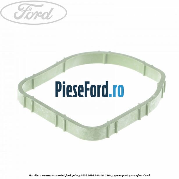 Garnitura, carcasa termostat Ford Galaxy 2007-2014 2.0 TDCi 140 cp QXWA, QXWB, QXWC, UFWA diesel