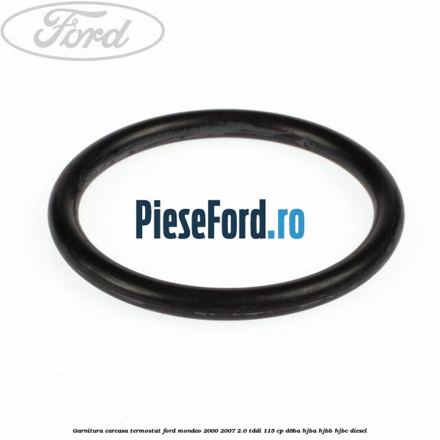 Garnitura, carcasa termostat Ford Mondeo 2000-2007 2.0 TDDI 115 cp D6BA, HJBA, HJBB, HJBC diesel