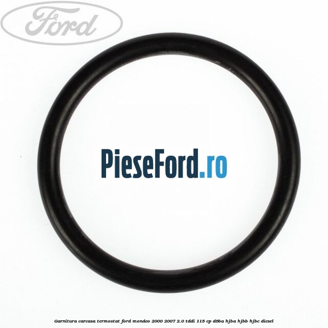 Garnitura, carcasa termostat Ford Mondeo 2000-2007 2.0 TDDI 115 cp D6BA, HJBA, HJBB, HJBC diesel