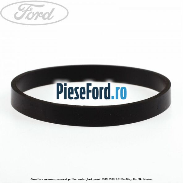 Garnitura, carcasa termostat pe bloc motor Ford Escort 1995-1998 1.6 16V 90 cp