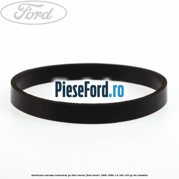 Garnitura, carcasa termostat pe bloc motor Ford Escort 1995-1998 1.8 16V 115 cp RKC benzina