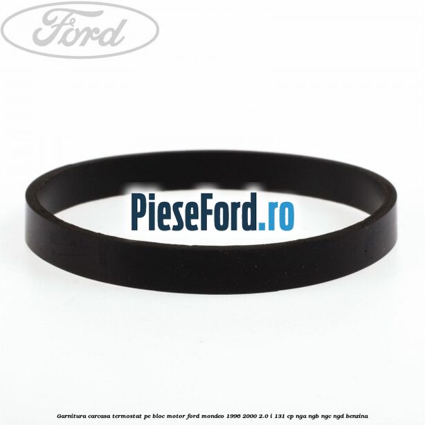 Garnitura, carcasa termostat pe bloc motor Ford Mondeo 1996-2000 2.0 i 131 cp NGA, NGB, NGC, NGD benzina