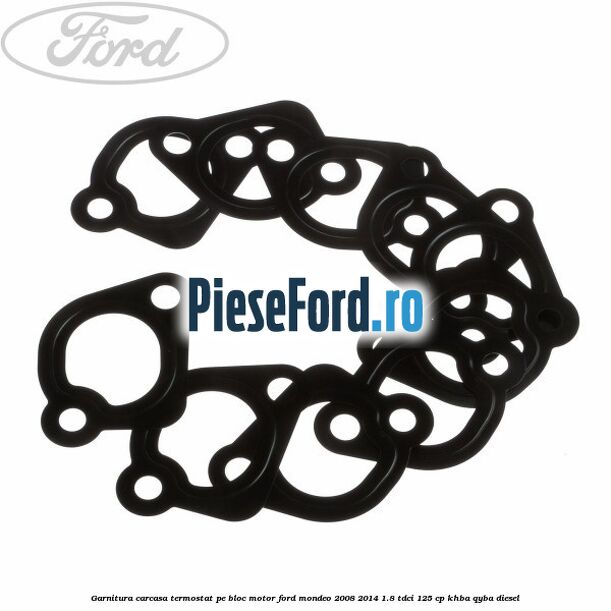 Garnitura, carcasa termostat pe bloc motor Ford Mondeo 2008-2014 1.8 TDCi 125 cp Garnitura, carcasa termostat pe bloc motor Ford Mondeo 2008-2014 1.8 TDCi 125 cp KHBA, QYBA diesel
