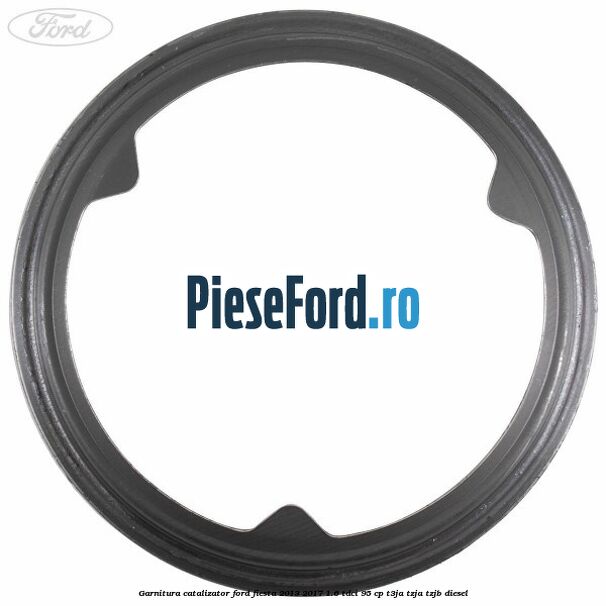 Garnitura catalizator Ford Fiesta 2013-2017 1.6 TDCi 95 cp T3JA, TZJA, TZJB diesel