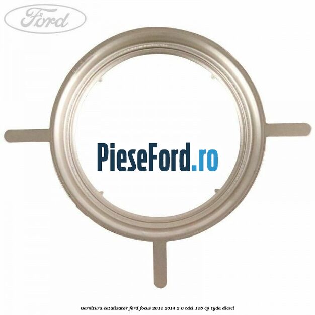 Garnitura catalizator Ford Focus 2011-2014 2.0 TDCi 115 cp TYDA diesel