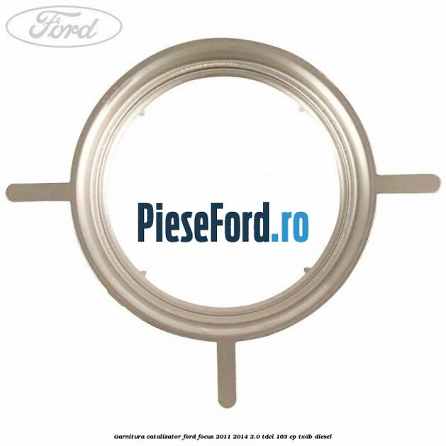 Garnitura catalizator Ford Focus 2011-2014 2.0 TDCi 163 cp TXDB diesel
