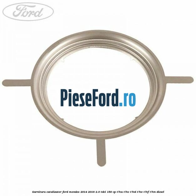 Garnitura catalizator Ford Mondeo 2014-2018 2.0 TDCi 150 cp T7CA, T7CC, T7CD, T7CE, T7CF, T7CN diesel