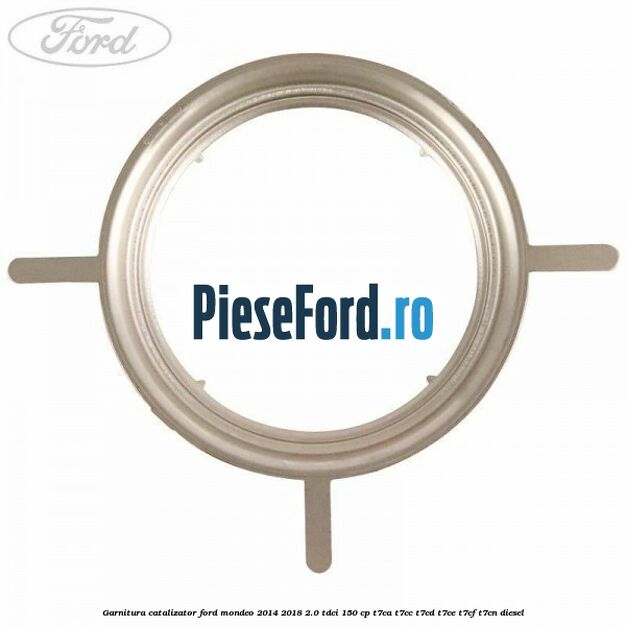 Garnitura catalizator Ford Mondeo 2014-2018 2.0 TDCi 150 cp T7CA, T7CC, T7CD, T7CE, T7CF, T7CN diesel
