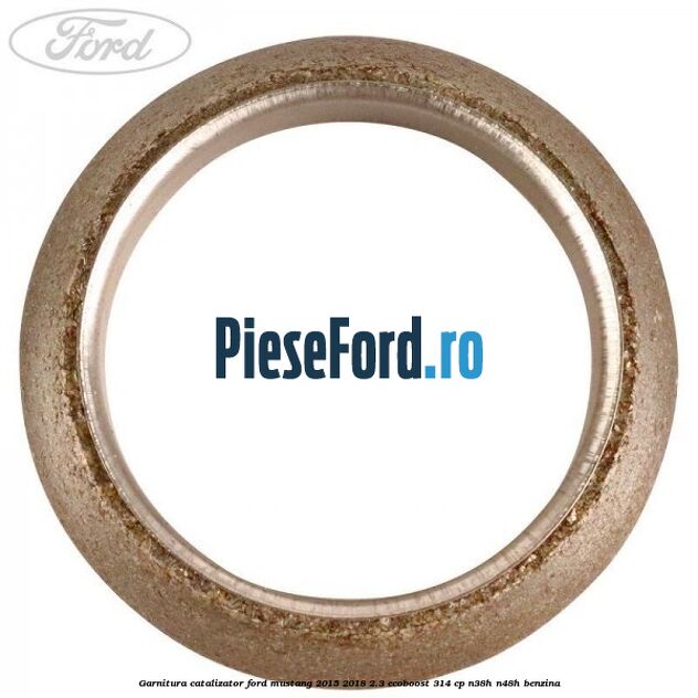 Garnitura catalizator Ford Mustang 2015-2018 2.3 EcoBoost 314 cp N38H, N48H benzina