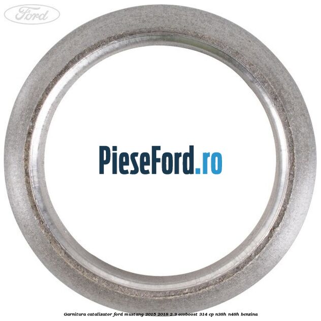 Garnitura catalizator Ford Mustang 2015-2018 2.3 EcoBoost 314 cp N38H, N48H benzina