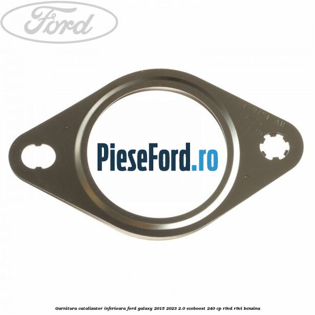 Garnitura catalizator inferioara Ford Galaxy 2015-2023 2.0 EcoBoost 240 cp R9CD, R9CI benzina
