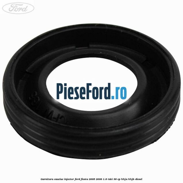 Garnitura cauciuc injector Ford Fiesta 2005-2008 1.6 TDCi 90 cp HHJA, HHJB diesel